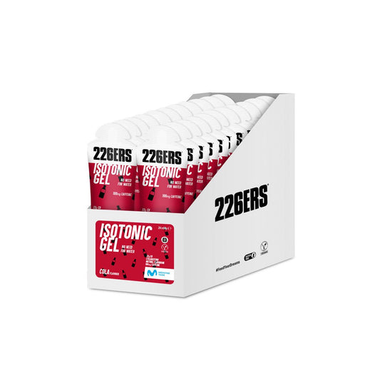 Isotonic Gel 68 g - Boîte de 24 sticks - Peloton GP