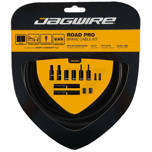 JAGWIRE Kit De Frein Road Pro Stealth Black - Peloton GP