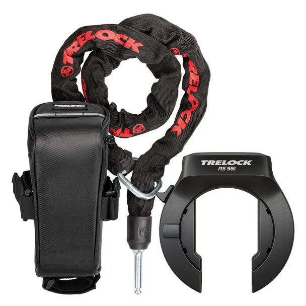 Kit antivol cadre RS 560 / RS 561 + chaîne 100 cm - Peloton GP