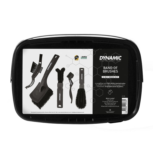 Kit brosses de nettoyage Band of Brushes - Dynamic - Peloton GP