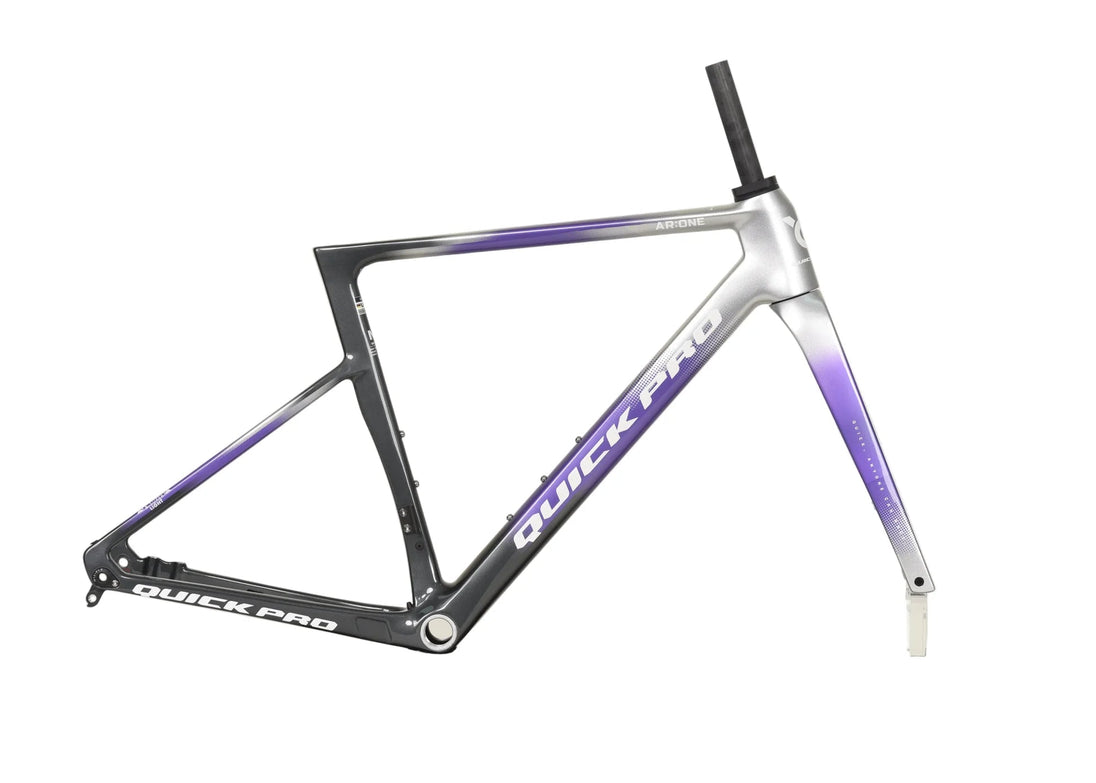 Kit cadre AR:ONE Violet stellaire - QUICK PRO - Peloton GP