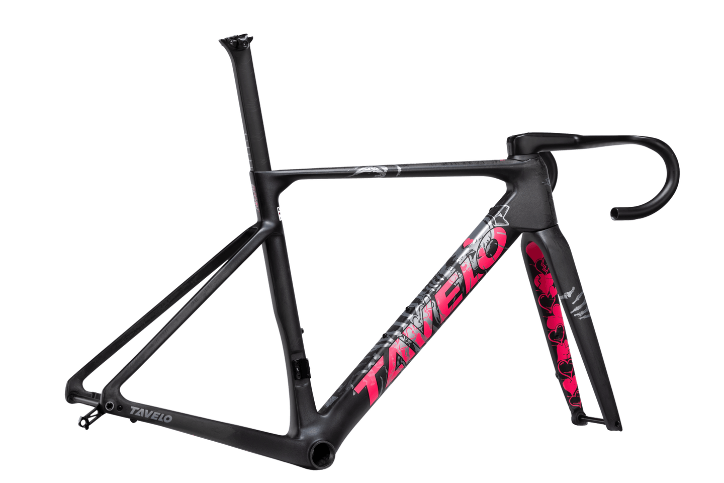 Kit cadre Arow SL Neo Black - TAVELO - Peloton GP