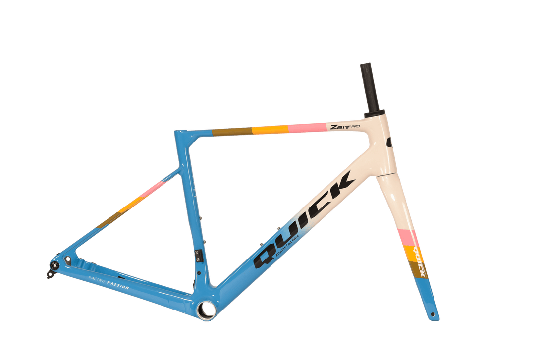 Kit cadre Carbone ZEIT PRO Moody Blue - QUICK PRO - Peloton GP