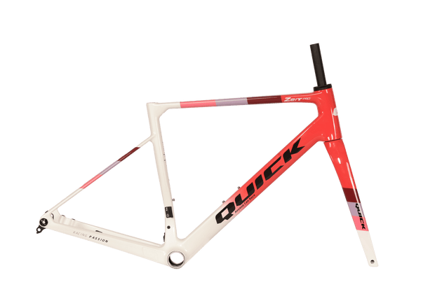 Kit cadre Carbone ZEIT PRO Volcano Lava - QUICK PRO - Peloton GP