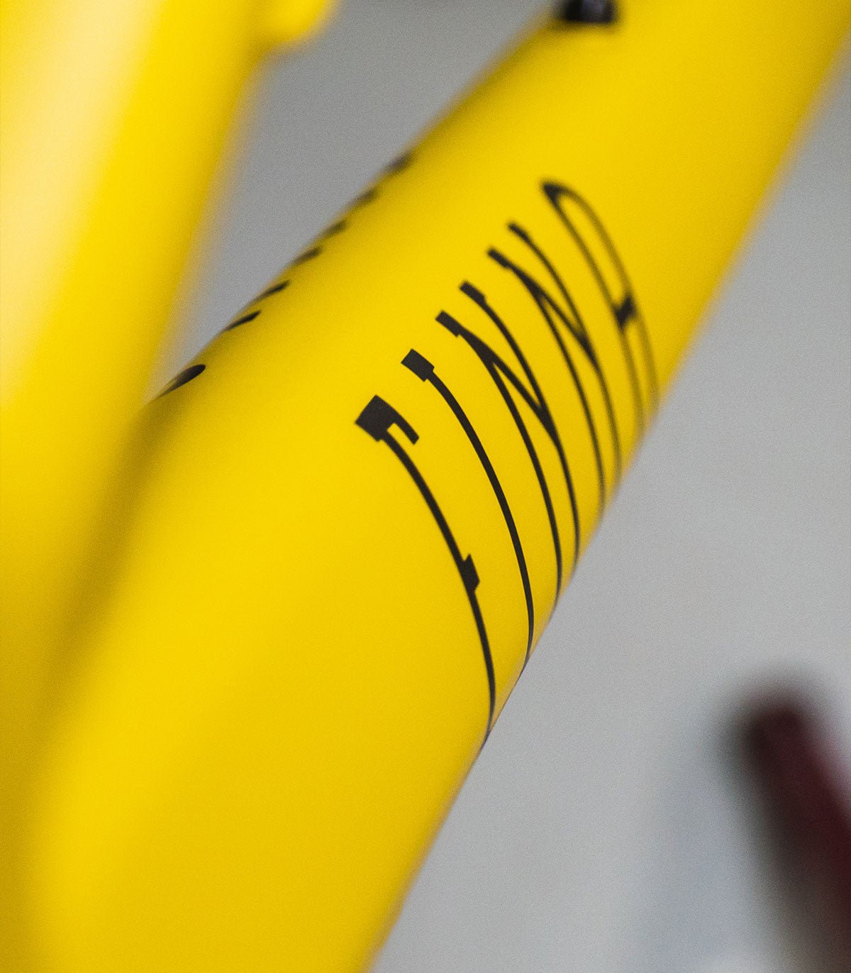 Kit cadre Landscape Alu jaune - Finna Cycles - Peloton GP