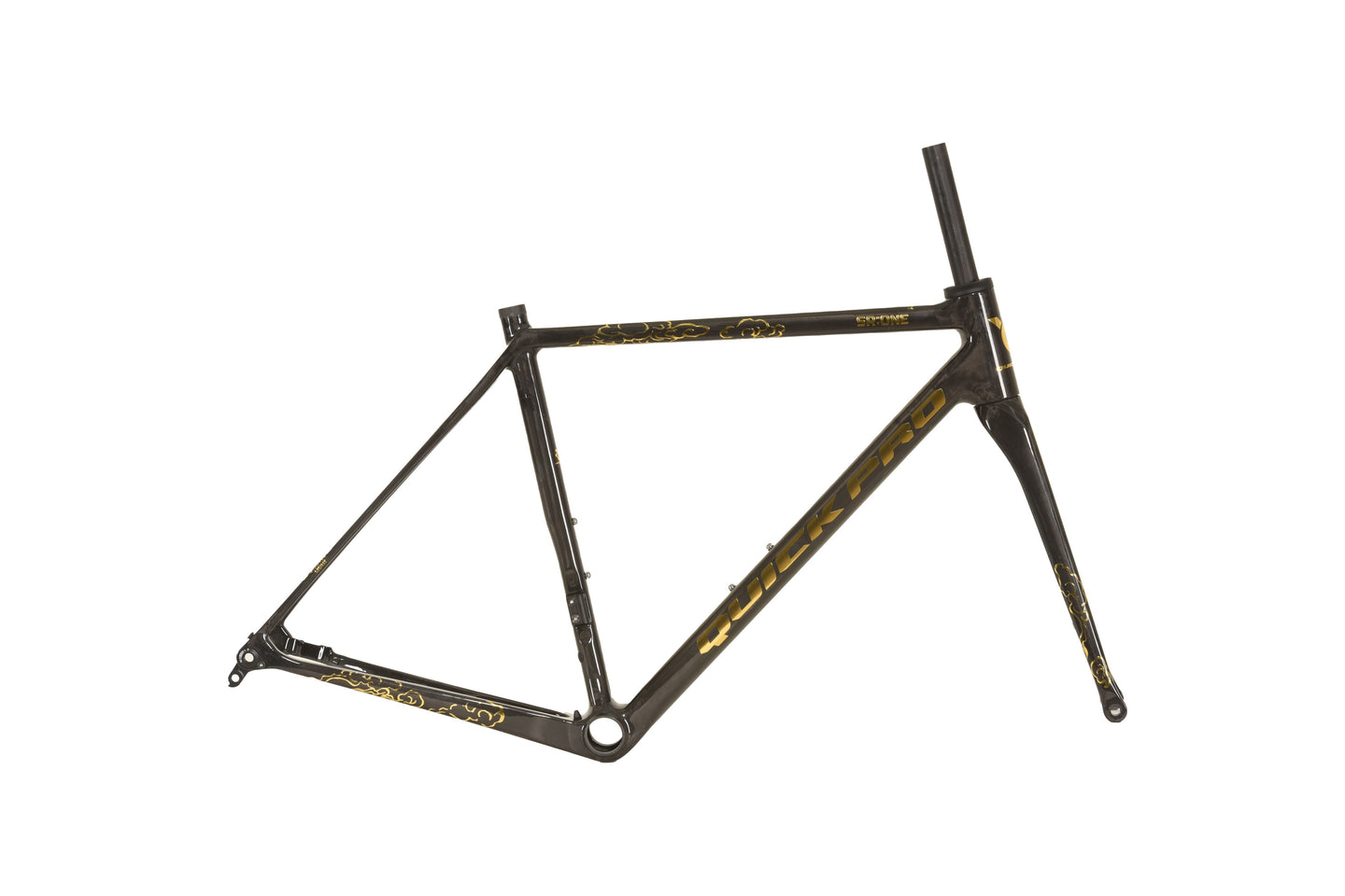 Kit cadre SR:ONE noir et or - QUICK PRO - Peloton GP