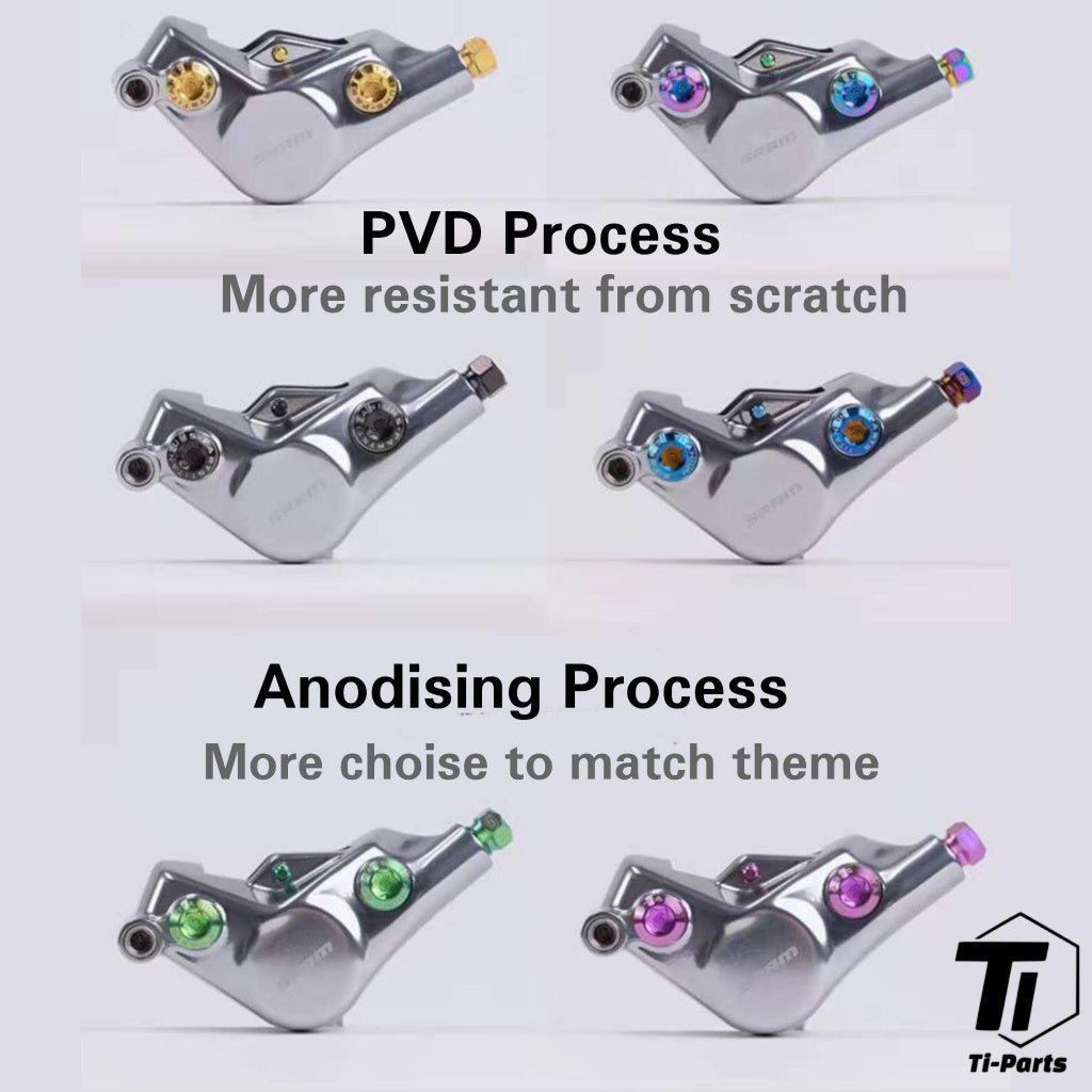 Kit de mise à niveau étriers en titane pour SRAM AXS - Ti - parts - Peloton GP