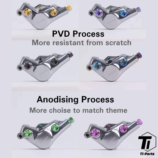 Kit de mise à niveau étriers en titane pour SRAM AXS - Ti - parts - Peloton GP