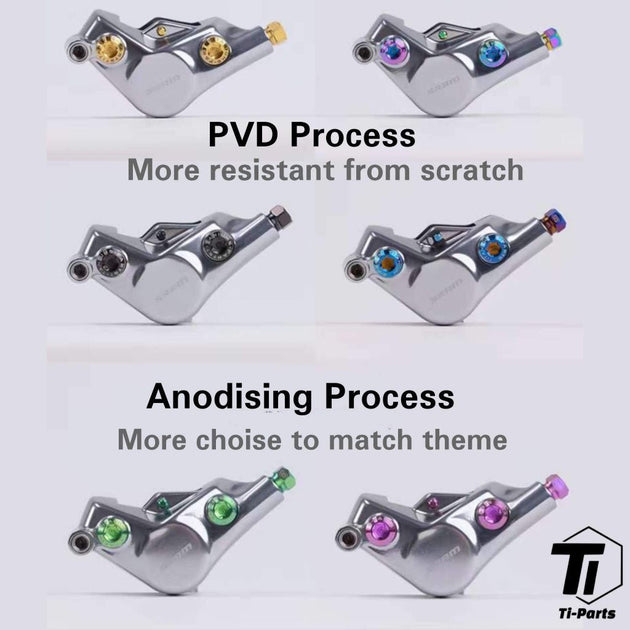 Kit de mise à niveau étriers en titane pour SRAM AXS - Ti - parts - Peloton GP