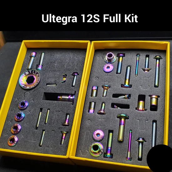 Kit de mise à niveau route en titane pour Shimano 12V - Ti - parts - Peloton GP