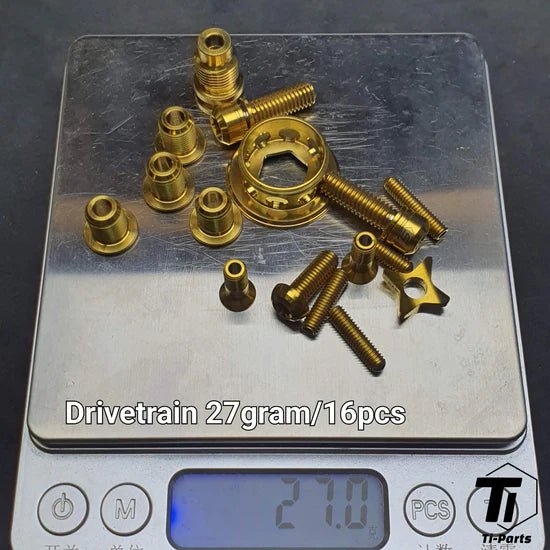 Vis de manivelle en titane Shimano | Route et VTT | Dura-Ace/Ultegra/1 – Ti-Parts Titanium Vis de manivelle en titane Shimano | Route et VTT | Dura-Ace/Ultegra/1 – Ti-Parts Titanium