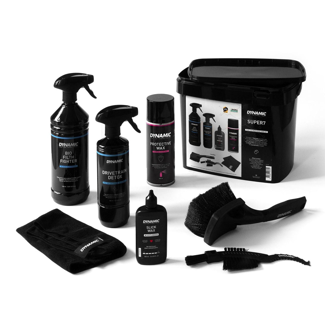 Kit de nettoyage Super 7 - Dynamic - Peloton GP