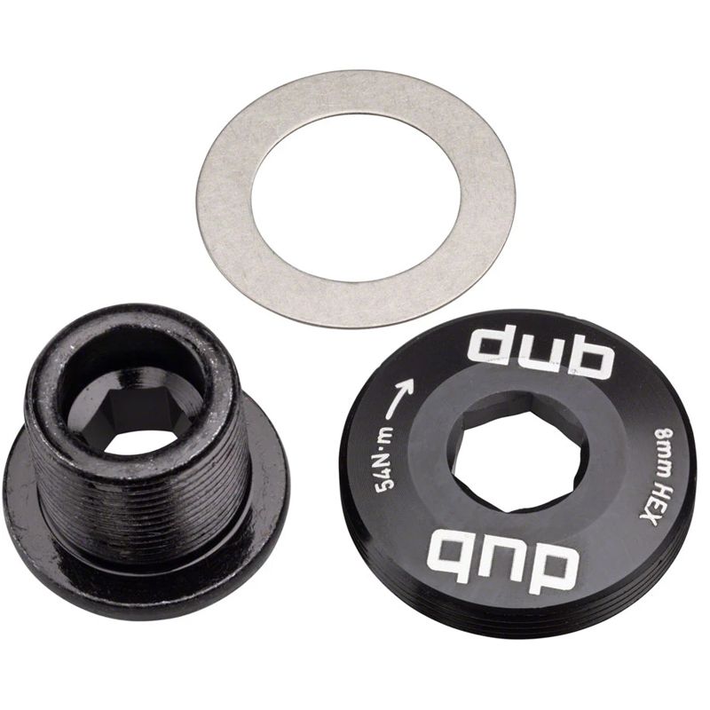 Kit Vis Manivelle Auto - extractibles SRAM DUB M18/M30 Acier Noir - Peloton GP