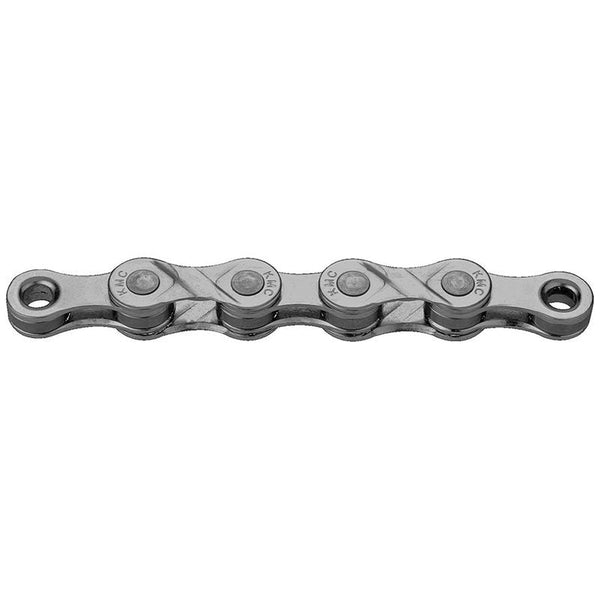 KMC Chaîne E8 Turbo EPT E Bike 8 Vitesses 122 Maillons Argent - Peloton GP