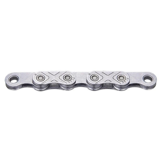 KMC chaîne X Flattop EPT Waxed 12/13 vitesses 126 maillons argent - Peloton GP