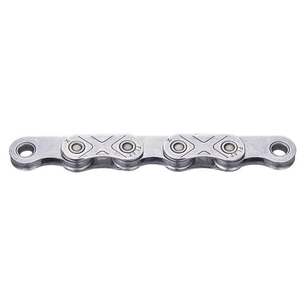 KMC chaîne X Flattop EPT Waxed 12/13 vitesses 126 maillons argent - Peloton GP