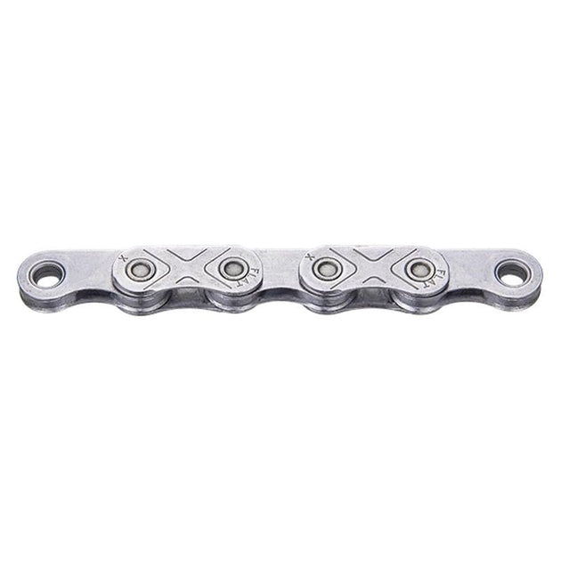 KMC chaîne X Flattop EPT Waxed 12/13 vitesses 126 maillons argent - Peloton GP