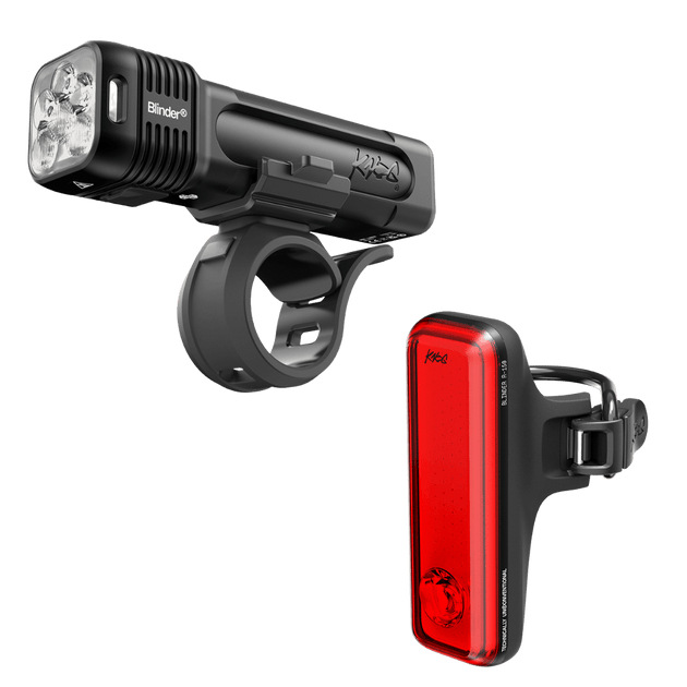 KNOG Blinder Pro 1400 / Blinder R150 - Kit Noir - Peloton GP