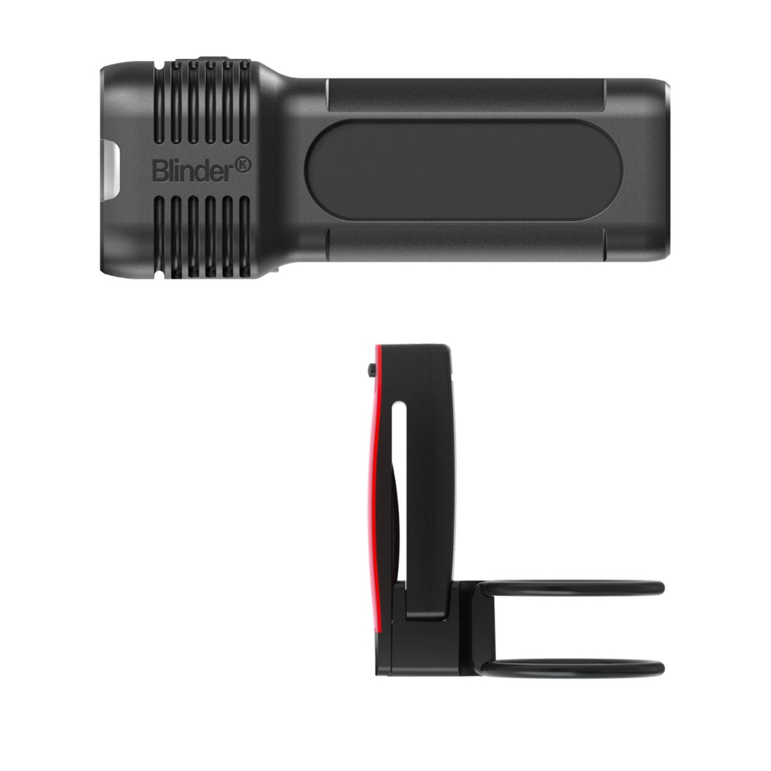 KNOG Blinder Pro 400 + Plus Rear – Kit Éclairage Avant / Arrière – Noir - Peloton GP