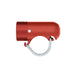 KNOG Lampe Avant Plug rouge – 250 Lumens – USB Rechargeable – IP67 - Peloton GP