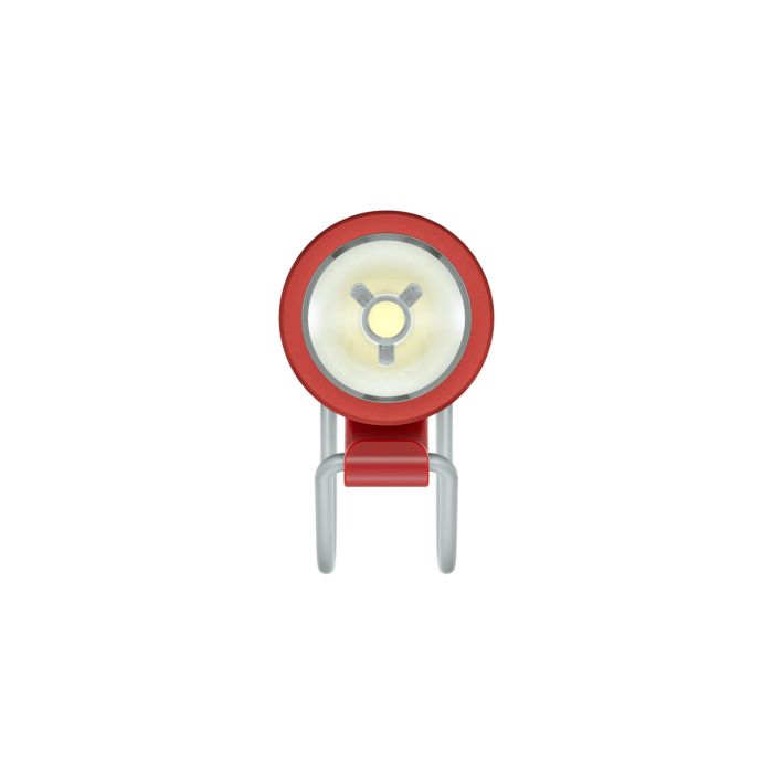 KNOG Lampe Avant Plug rouge – 250 Lumens – USB Rechargeable – IP67 - Peloton GP