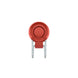 KNOG Lampe Avant Plug rouge – 250 Lumens – USB Rechargeable – IP67 - Peloton GP