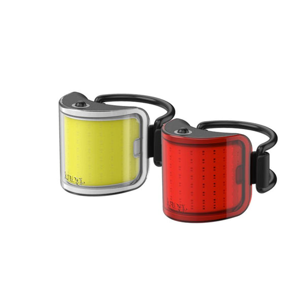 KNOG Lil' Cobber Twinpack Éclairage Avant/Arrière - Peloton GP