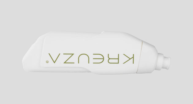 KREUZA Gourde Slice Aerodynamic – 620 ml – Blanc - Peloton GP