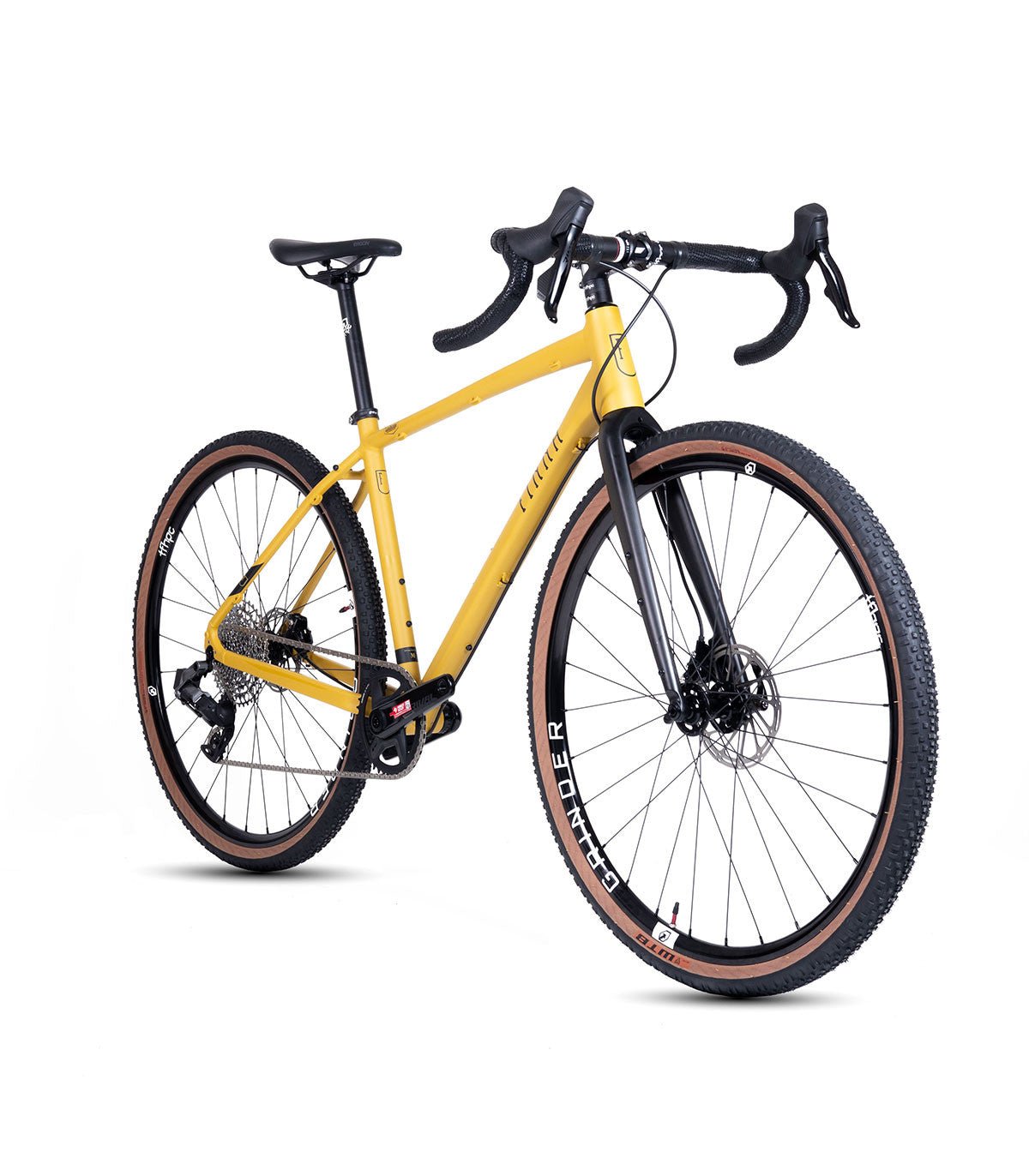 Landscape Alu Apex 1x12 jaune - Finna Cycles - Peloton GP