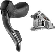 Levier de frein RED AXS E1 gauche Flat mount - SRAM - Peloton GP