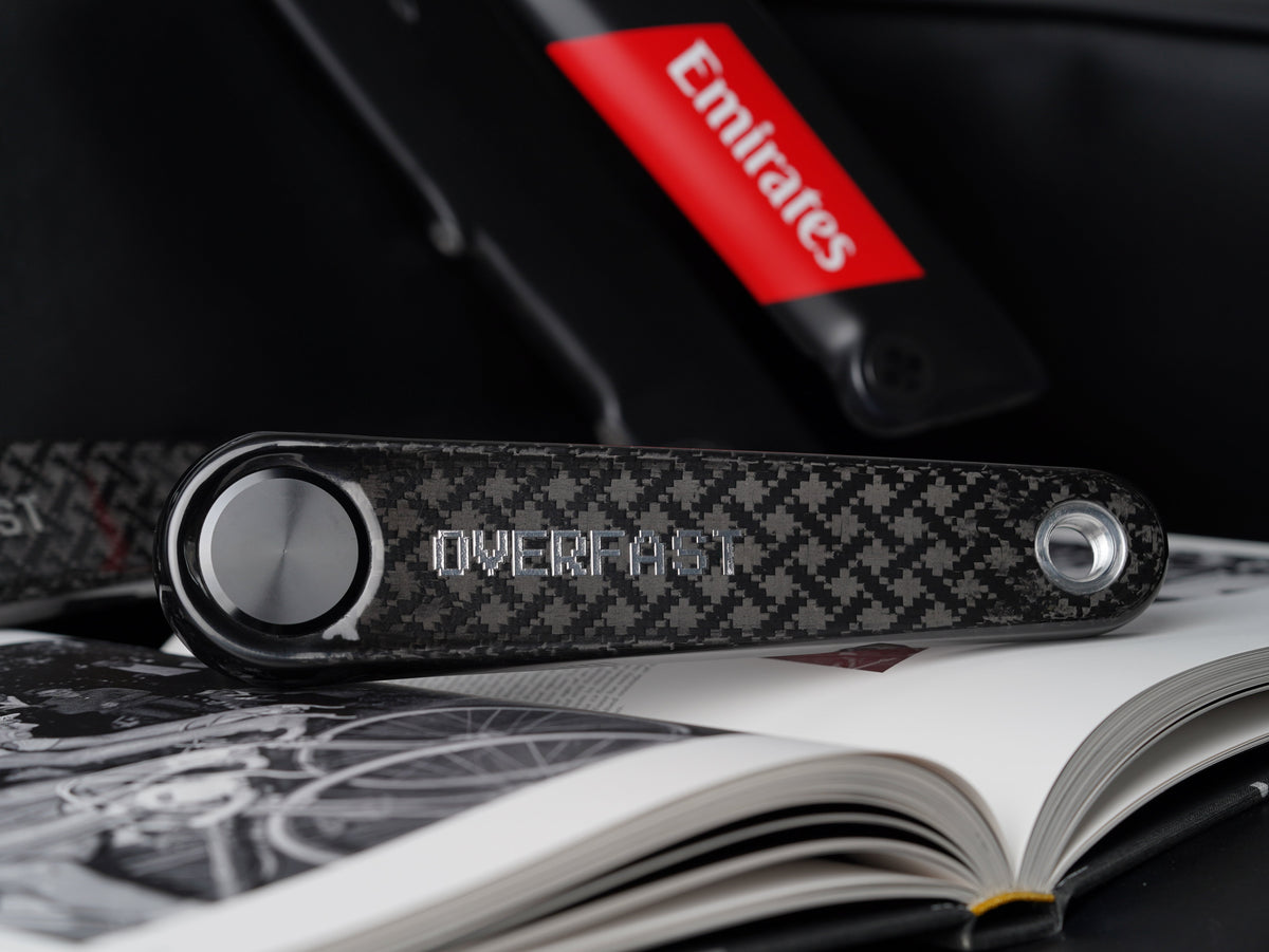 Manivelle Overfast Light Carbon GR Ti24