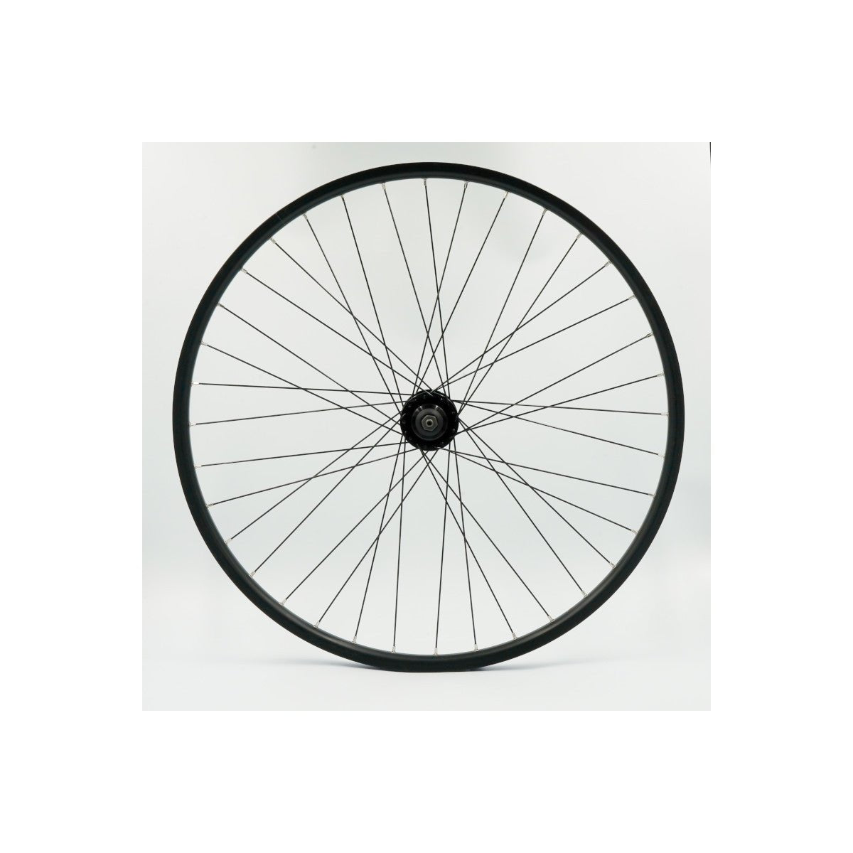 LRT Roue Avant VTT 27.5" Disque 6 Trous QR 10 mm Noire - Peloton GP