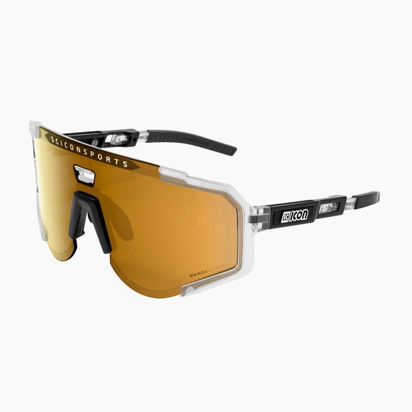 Lunettes AEROSCOPE Cristal Brillant / Bronze Miroir - Scicon - Peloton GP