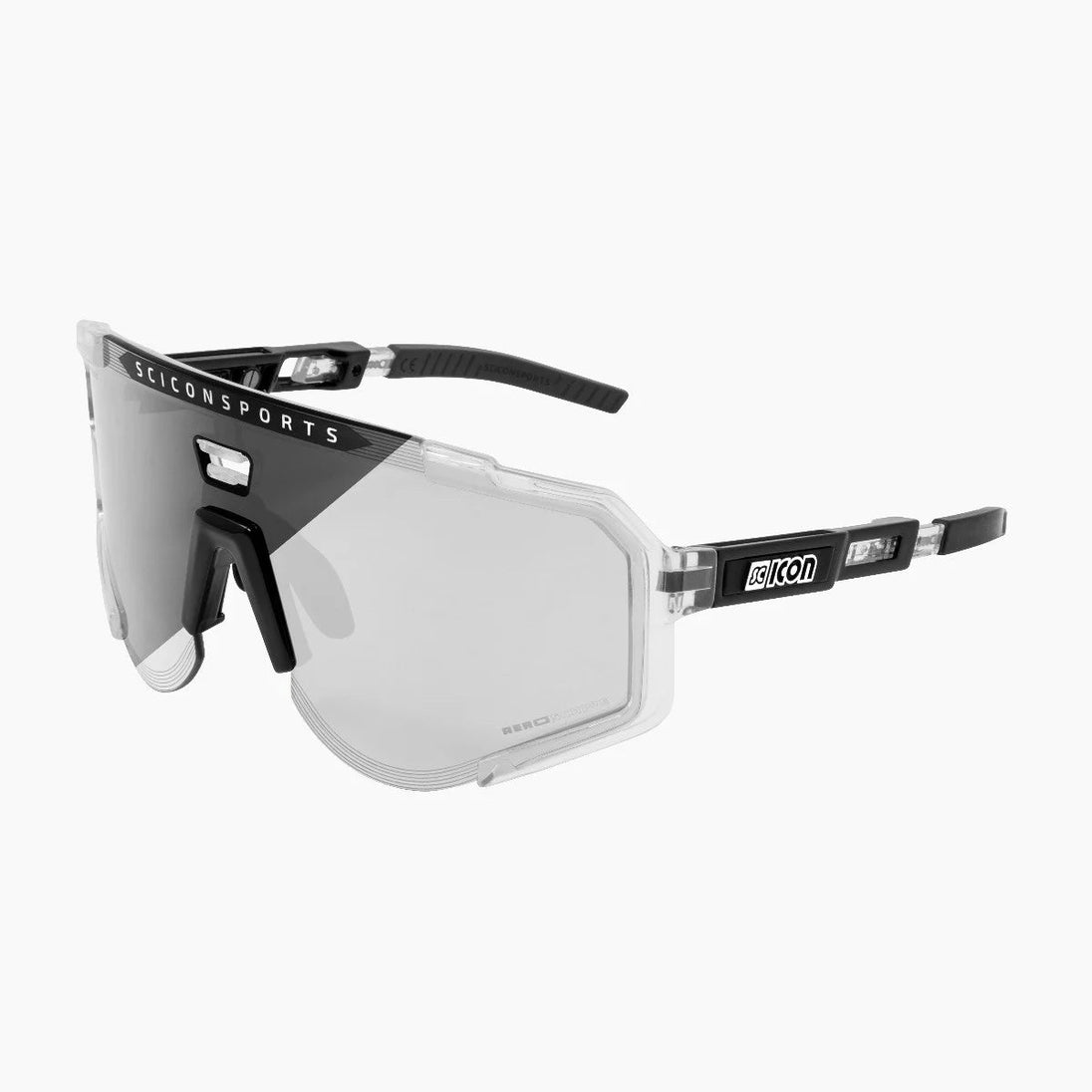 Lunettes AEROSCOPE Cristal Brillant / Photochromique - Scicon - Peloton GP