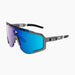 Lunettes AEROSCOPE Gris Anthracite / Bleu Miroir - Scicon - Peloton GP
