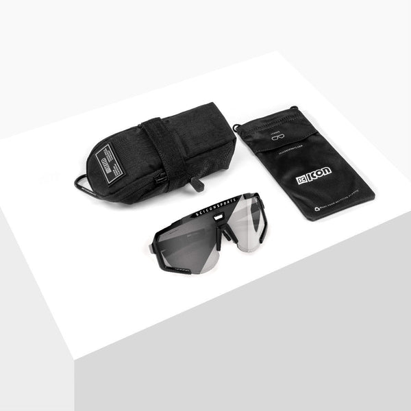 Lunettes AEROSCOPE Noir Brillant / Photochromique - Scicon - Peloton GP