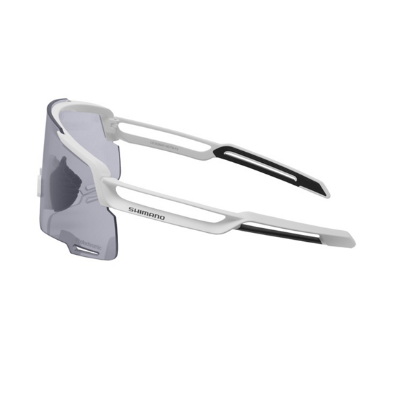 Lunettes CE - EQNX5 EQUINOX 4 Gris photochromique Blanc mat - SHIMANO - Peloton GP