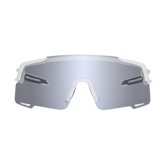 Lunettes CE - EQNX5 EQUINOX 4 Gris photochromique Blanc mat - SHIMANO - Peloton GP