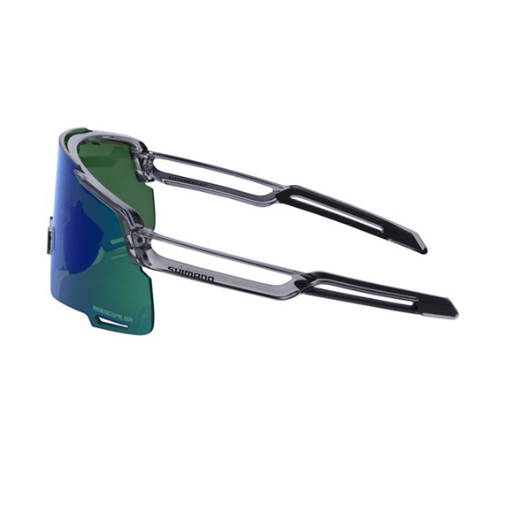 Lunettes CE - EQNX5 EQUINOX 4 RIDESCAPE GRAVEL Gris transparent - SHIMANO - Peloton GP