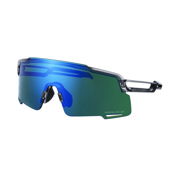 Lunettes CE - EQNX5 EQUINOX 4 RIDESCAPE GRAVEL Gris transparent - SHIMANO - Peloton GP