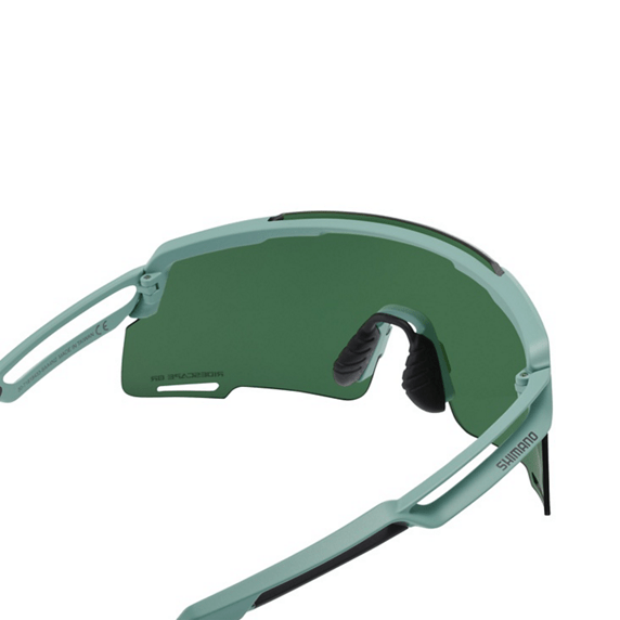 Lunettes CE - EQNX5 EQUINOX 4 RIDESCAPE GRAVEL Turquoise - SHIMANO - Peloton GP