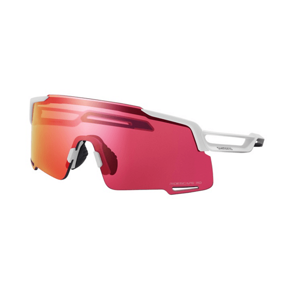 Lunettes CE - EQNX5 EQUINOX 4 RIDESCAPE ROAD Blanc mat - SHIMANO - Peloton GP