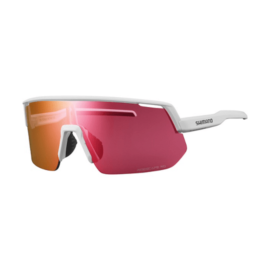 Lunettes CE - TCNL2 TECHNIUM L Ridescape Route Blanc mat - SHIMANO - Peloton GP