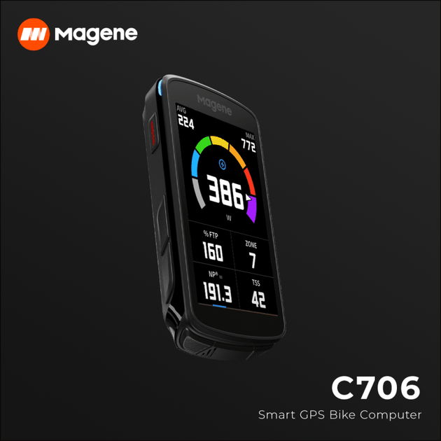 MAGENE Compteur GPS Vélo C706 - Peloton GP