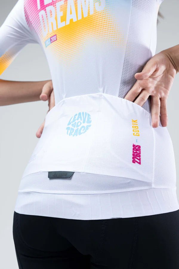 Maillot manches courtes blanc unisexe 226ERS Gobik CX Pro 4.0 - Peloton GP