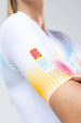Maillot manches courtes blanc unisexe 226ERS Gobik CX Pro 4.0 - Peloton GP