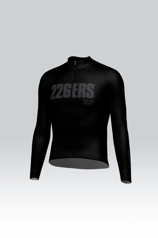 Maillot manches longues noir homme 226ERS Gobik Hyder Vermilion - Peloton GP