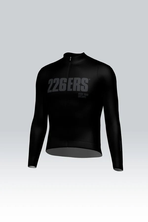 Maillot manches longues noir homme 226ERS Gobik Hyder Vermilion - Peloton GP