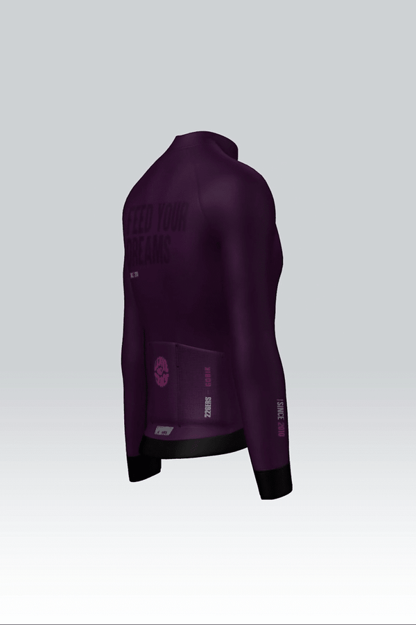 Maillot manches longues violet homme 226ERS Gobik Hyder Vermilion - Peloton GP