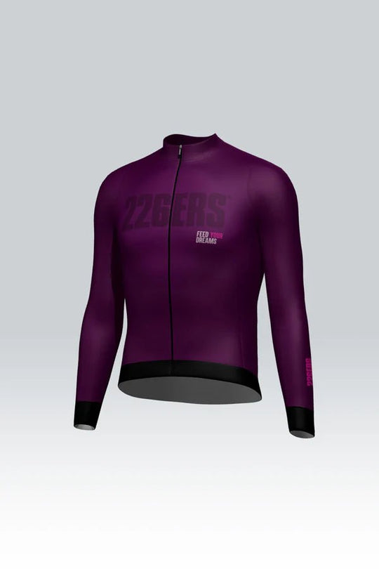 Maillot manches longues violet homme 226ERS Gobik Hyder Vermilion - Peloton GP